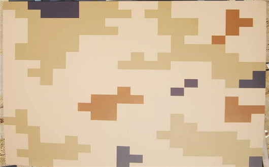 定安荒漠迷彩漆喷涂